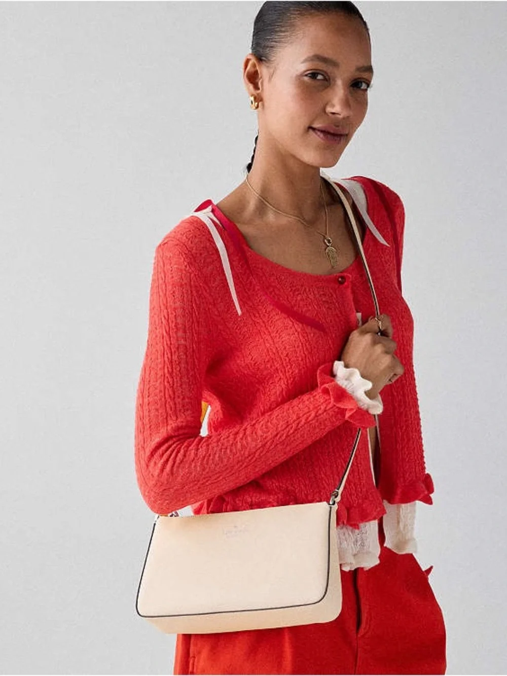 Kate Spade Ginnie Crossbody Bag Fresh Peach
